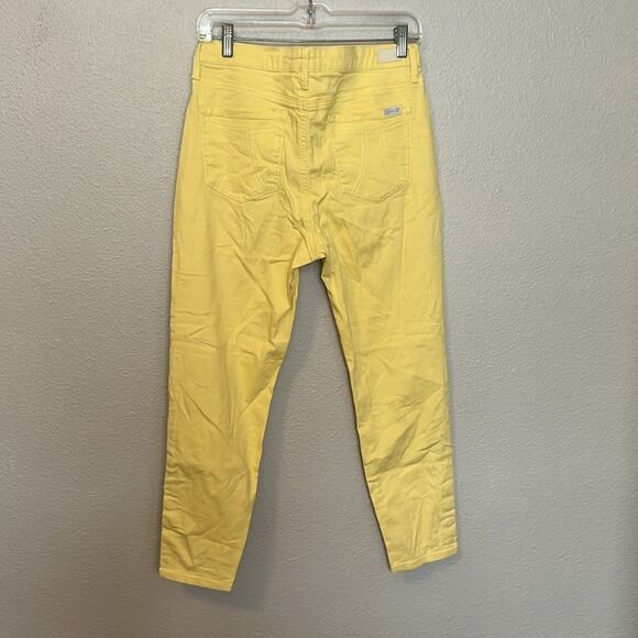 Seven7 High Rise Skinny Jean Yellow Size 10 - Picture 10 of 10